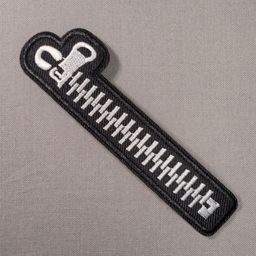Zipper Iron On Patch